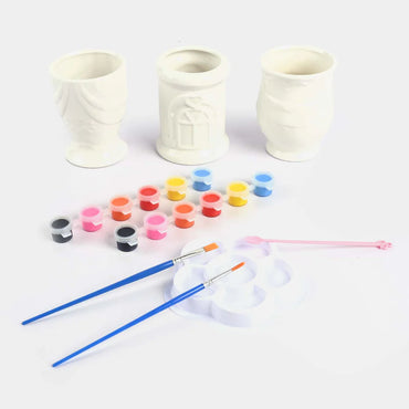 DIY Color & Painting Ceramic Cups Set  