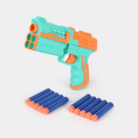Soft Bullet Gun | Foam Dart Pistol With 10 Bullets