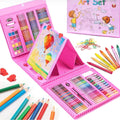 208Pcs Super Mega Art & Drawing Set | Cool Color & Paint Kit For Kids