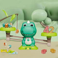 2-in-1 Dinosaur Themed Fishing & Libra Toy | Educational Toy