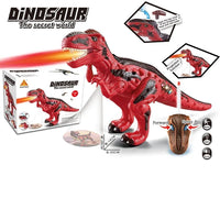 Remote Control Dino RC Electric T Rex Dinosaur Water Spray Red Din The Toy Factory