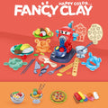 DIY Colorful Clay Play Set | Shape Clay With Machines