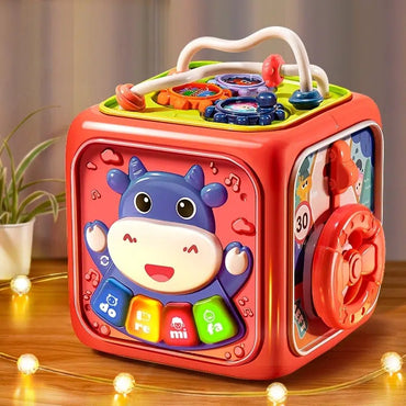 6-in-1 Montessori Multifunctional Activity Cube