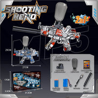 MP5 Electric Gel Ball Blaster | 2-in-1 Auto & Semi-Auto Water Bead Shooter for Teens & Adults