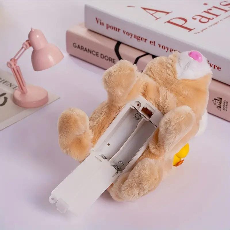 Fluffy Walking Rabbit | Simulated Walking Pet Toys