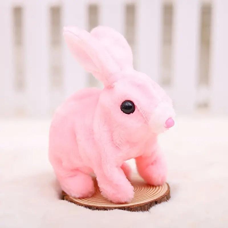 Fluffy Walking Rabbit | Simulated Walking Pet Toys