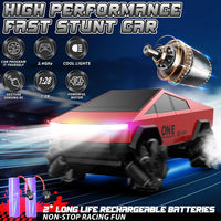 RC Cybertruck Style Stunt Car | Tesla Hand Gesture/Remote Control Drift Car