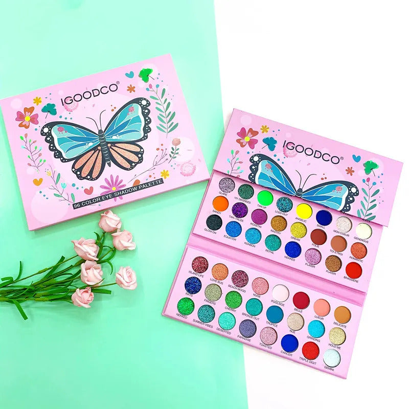 96 Color Eye Shadow Pallete For Girls