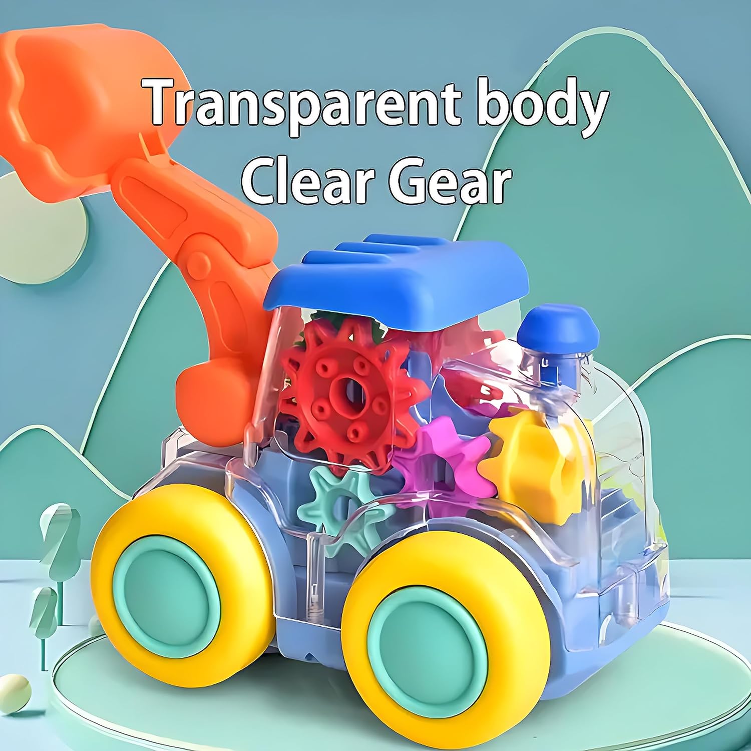 Universal Gear Car Truck | Gear Dirt Escavater Car Toy