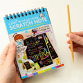 Colorful, Magical Scratch Doodle Art Book - 15 cm