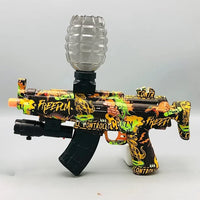 MP5 Camouflage Gel Gun with Silencer & Magazine