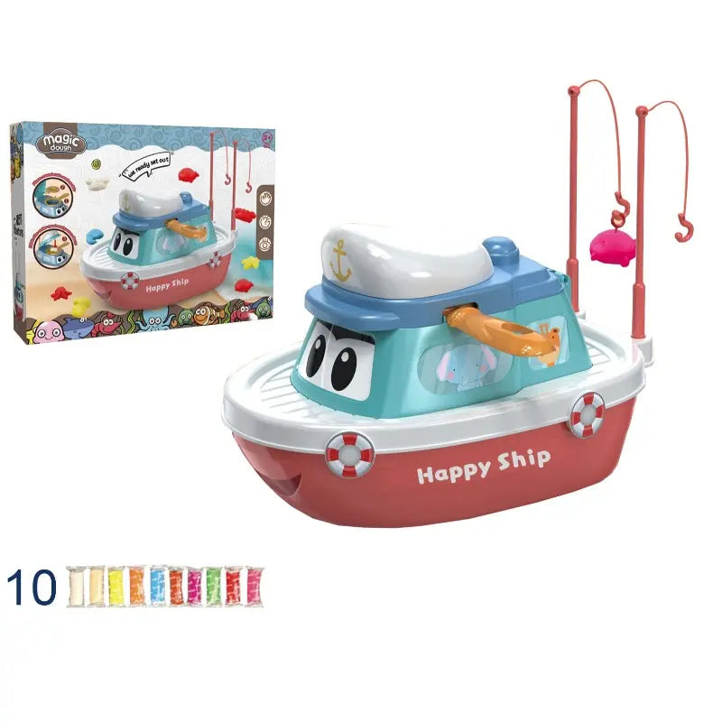 Magic Dough Colored Mud | Happy Ship Toy For Kids