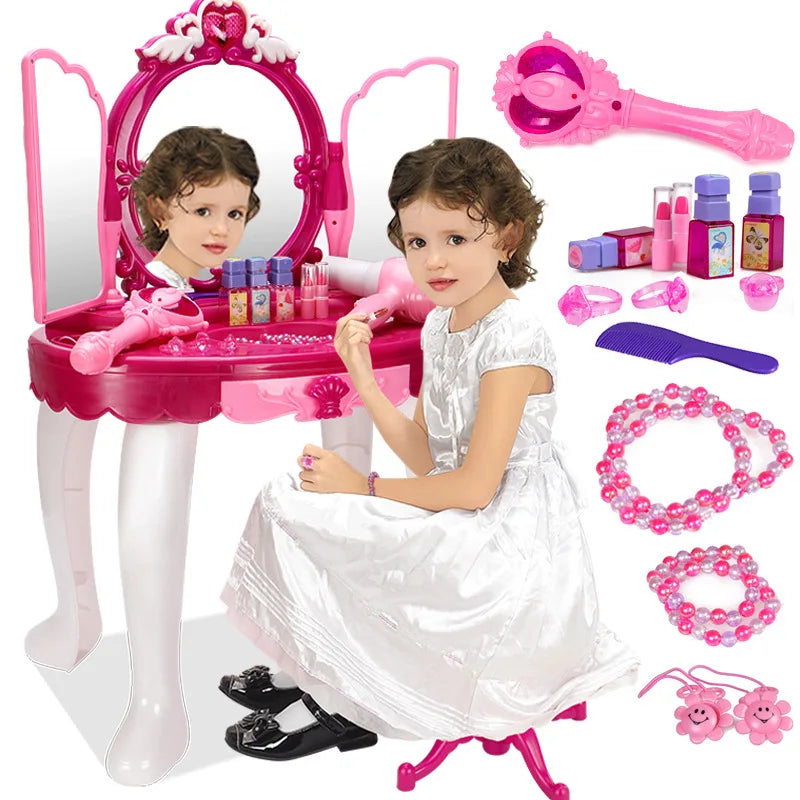 Glamour Mirror Infrared Control | With Light,With Music & Infrared Control Toys For Girls