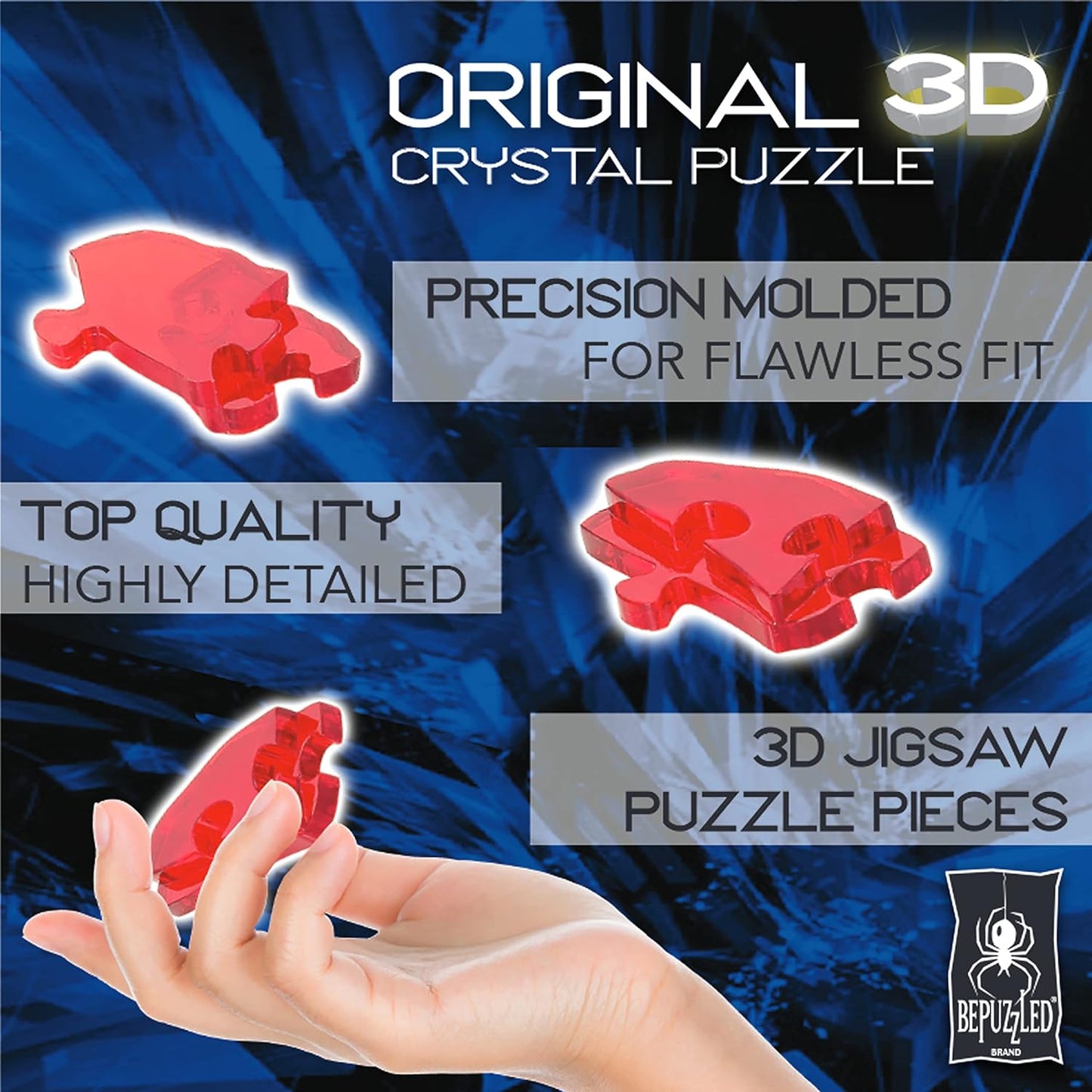 3D Crystal Puzzle House | Puzzle Toy For Teenagers