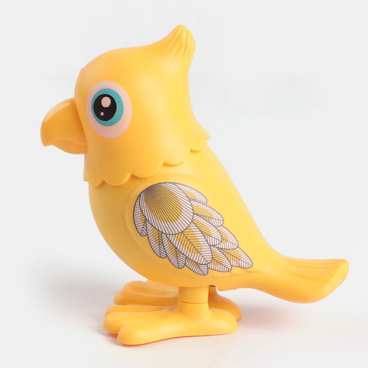Cytotec Key Operated Jumping PLatic Parrot Toy