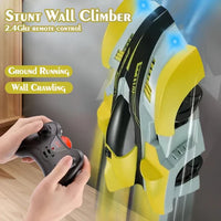 Remote Control Wall Climbing Stunt Racing Car With Rechargeable Batteries