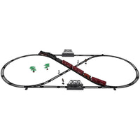 DIY Alloy RC Train Playset with Vintage Railway Track Set