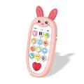 Bunny Themed Enlightenment Toy Phone with Music for Kids