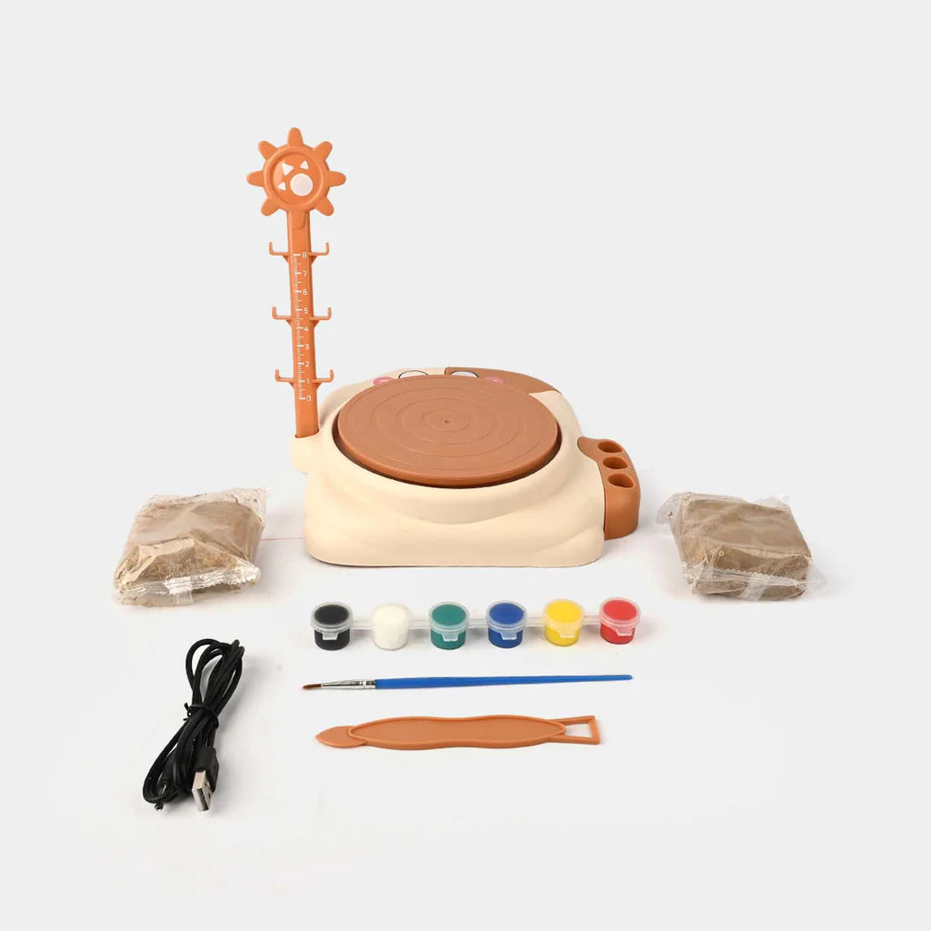 Pussy Cat Ceramic Machine Pottery Kit for Kids