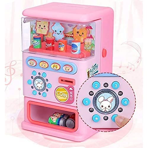 2-in-1 Cartoon Themed Money Bank & Vending Machine For Kids