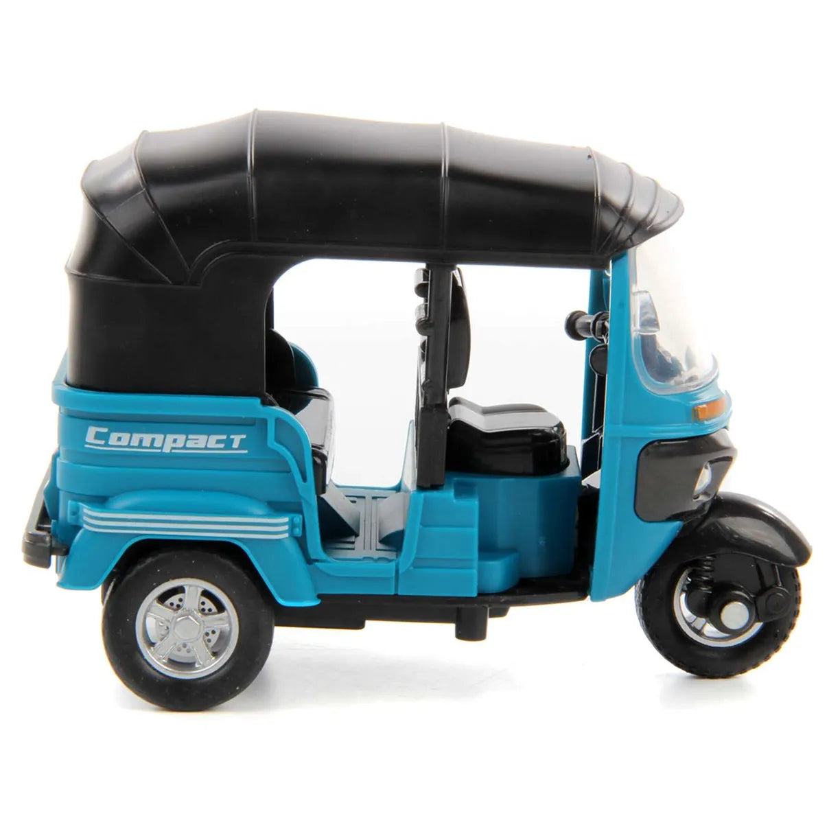 Plastic Wheel Hello Tuk Tuk | 1-14 Scale Auto Rickshaw