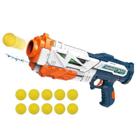 Dust Raid 2-in-1 Foam Ball & Water Blaster