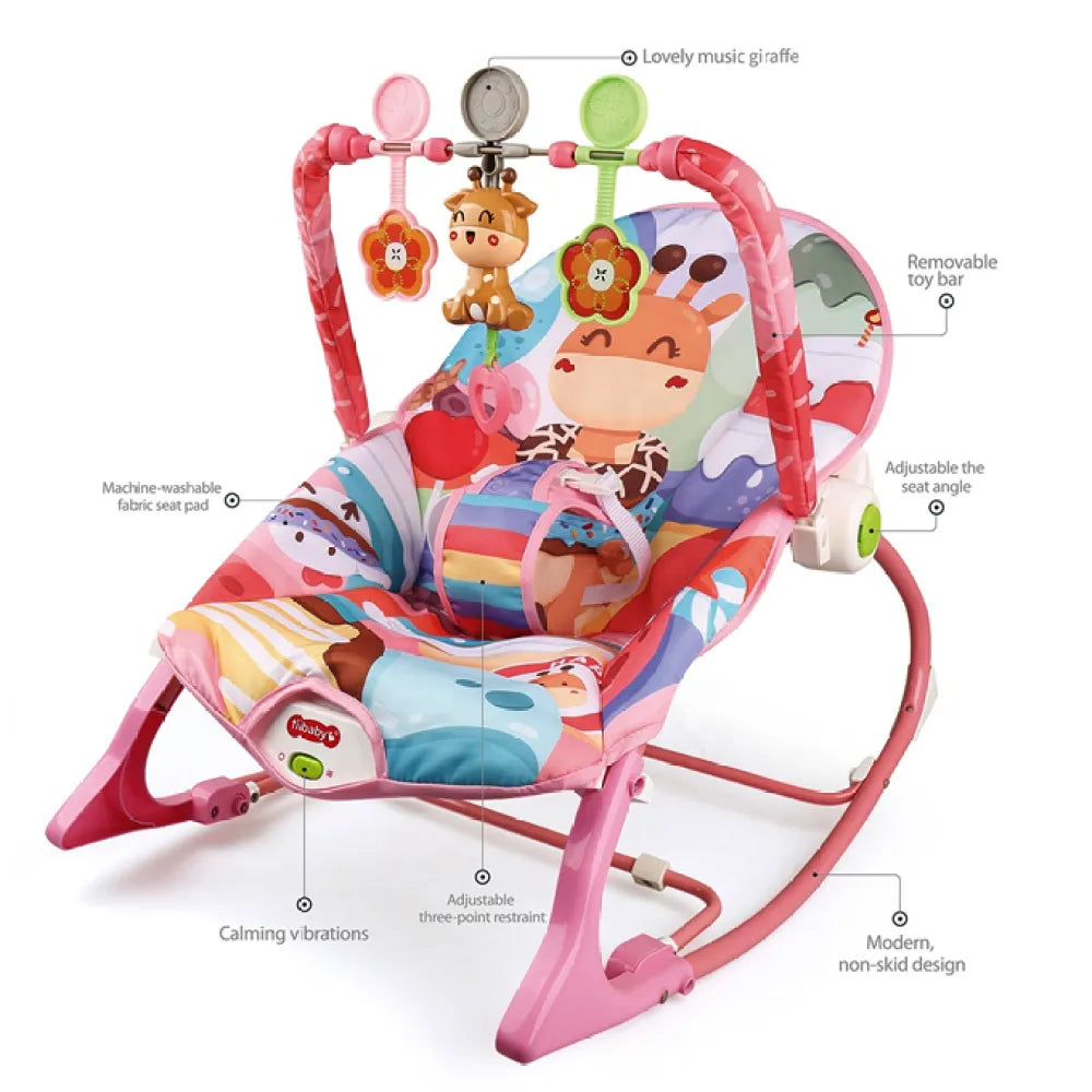 Baby Rocker | Rocker For Toddlers | High Quality Rocker With Toys & Vibrations