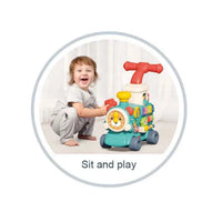 5 in 1 Multifunctional Baby Walker Train Toy For Toddlers | Learning Toy For Kids