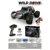 WILD DRIVE RC Rock Climber Monster Truck Rechargeable