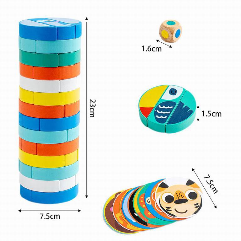 Wooden Animal Stacking Game | Multiplayer Game