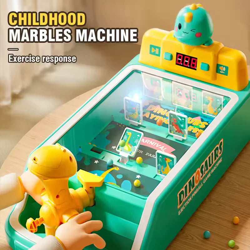 Dinosaur Pinball Shooting Machine with Lights & Music