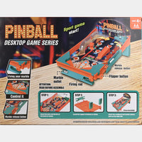 Pinball Desktop Game with LED Lights & Scoreboard
