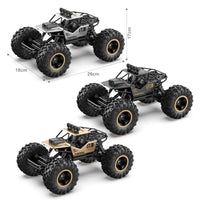 2.4GHz Remote Control Rock Crawler | 1:16 Scale Off Road Car With Rechargeable Batteries & Live transmission 