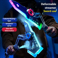 Sword & Axe 2in1 With Led Lights & Mist Spray | Sparkblade Led Sword With Sound & Other Accessories