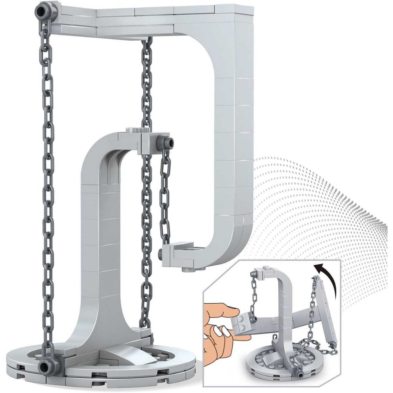 56Pcs Die-Cast Suspension Frame Box  | DIY Tensegrity Sculpture Building Block kit