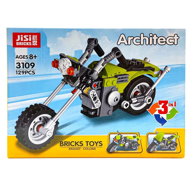 Decool 3-in-1 Highway Cruiser Building Block Set
