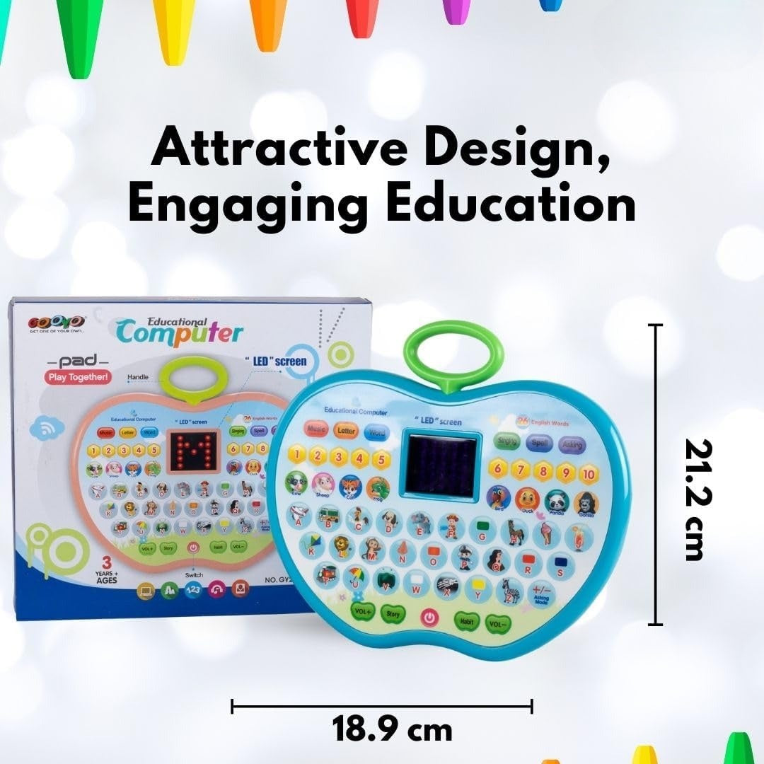 Educational Mini Computer | ABC & Spelling Learning Tablet