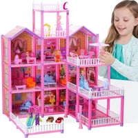 DIY Doll House | Lovely Home 257 Pcs DIY Assemble Game With Accessories