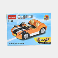 Decool 3-in-1 Sunset Speeder Building Block Set 