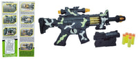 Halo Nation 2-in-1 Soft Dart Toy Gun with Lights
