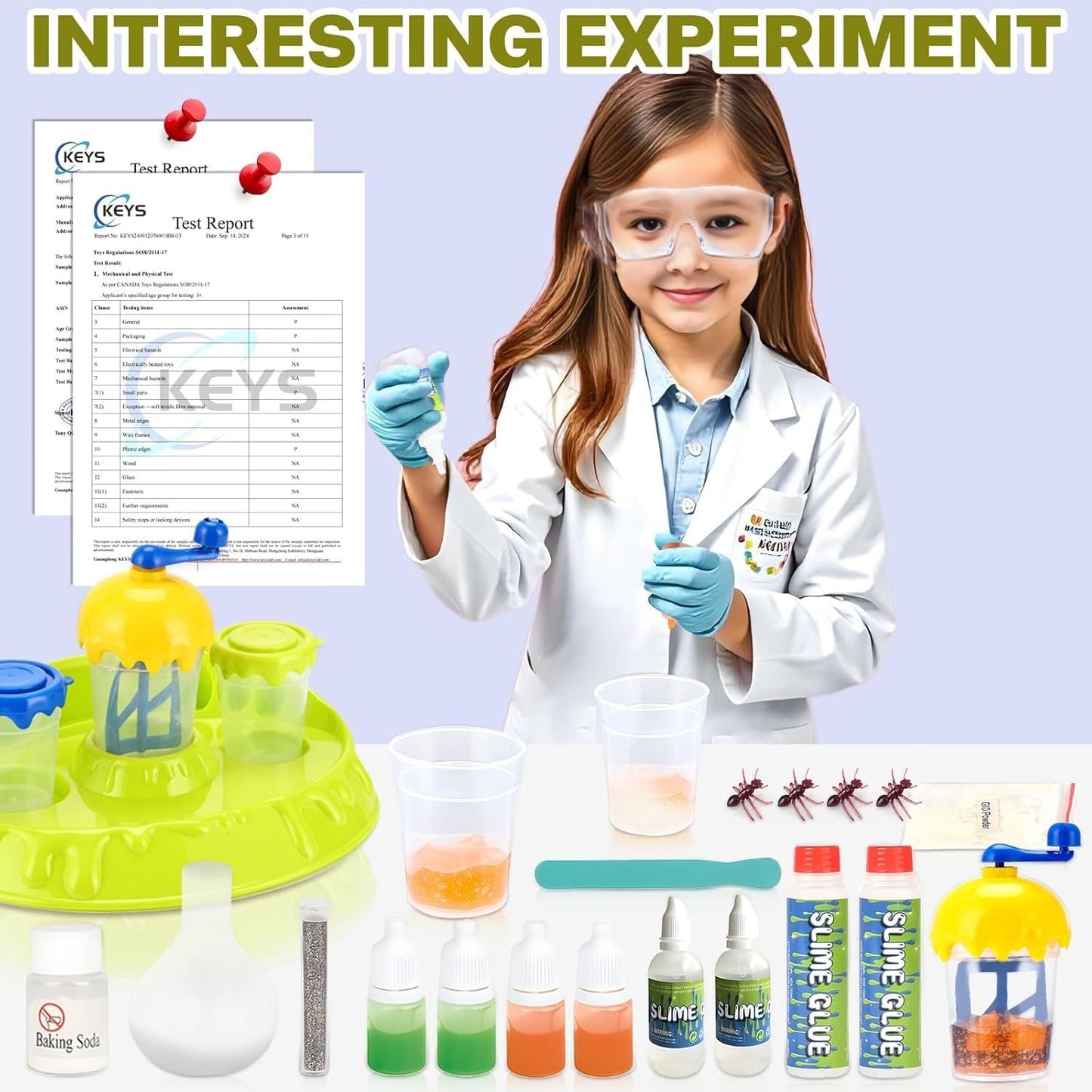 DIY Glowing Slime Factory Play Kit | Pretend Play Toy