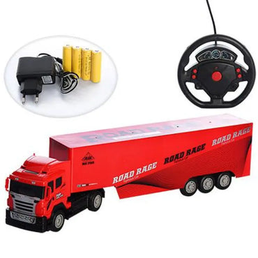 Remote Control Road Heavy Rage Truck With Rechargable Battery