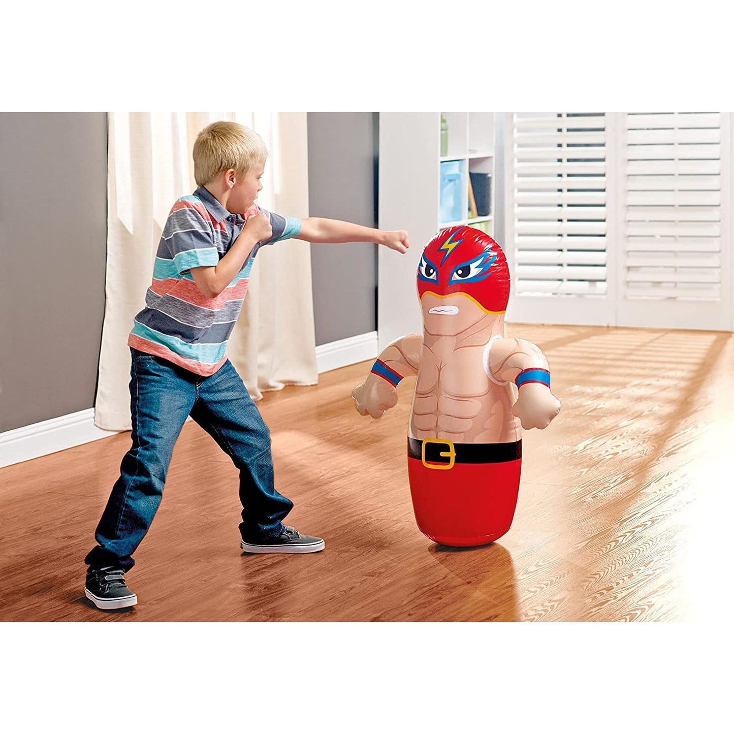 Intex Inflatable Assorted Wrestler Boxer Bop Punch Bag