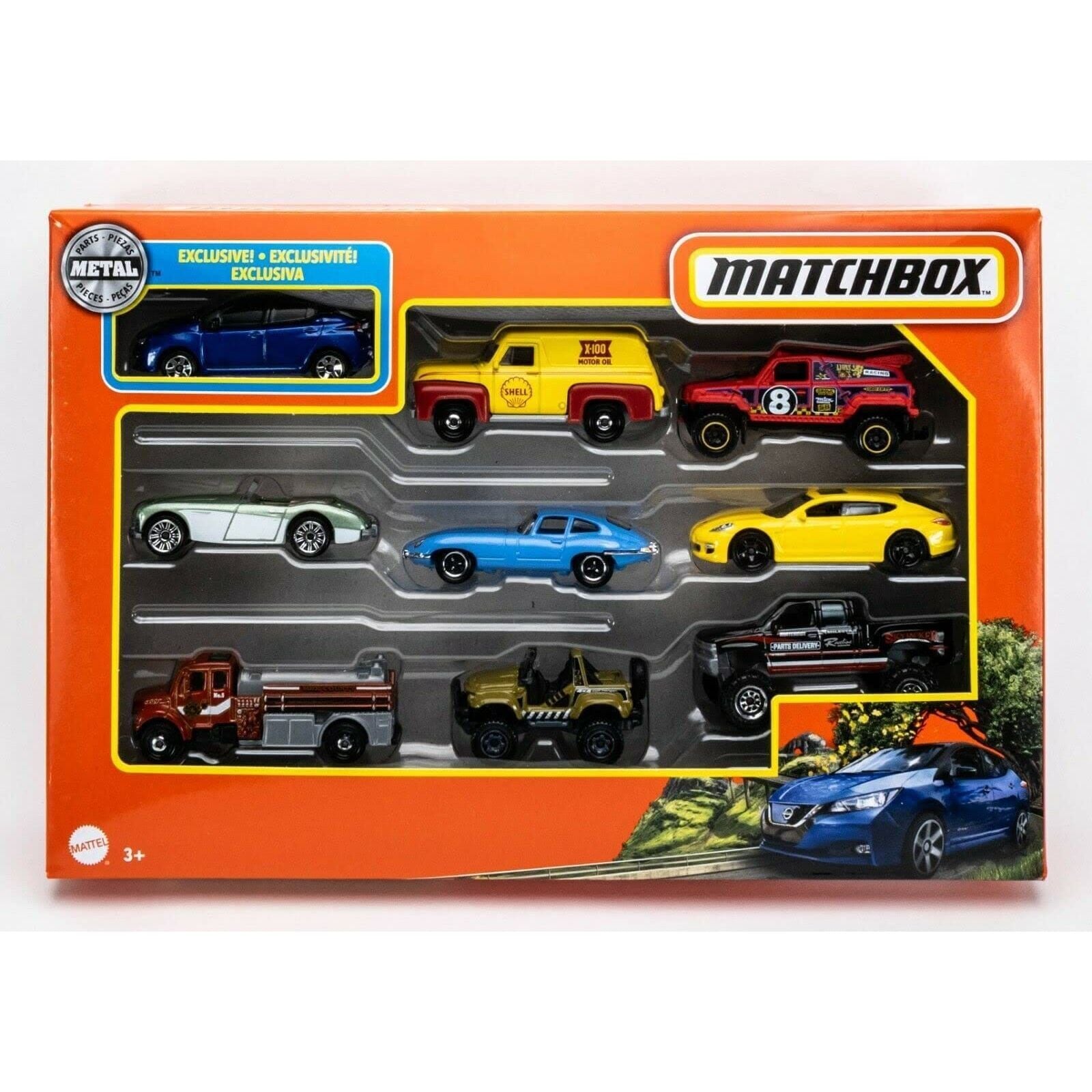 9 PCS Cars Set For Kids