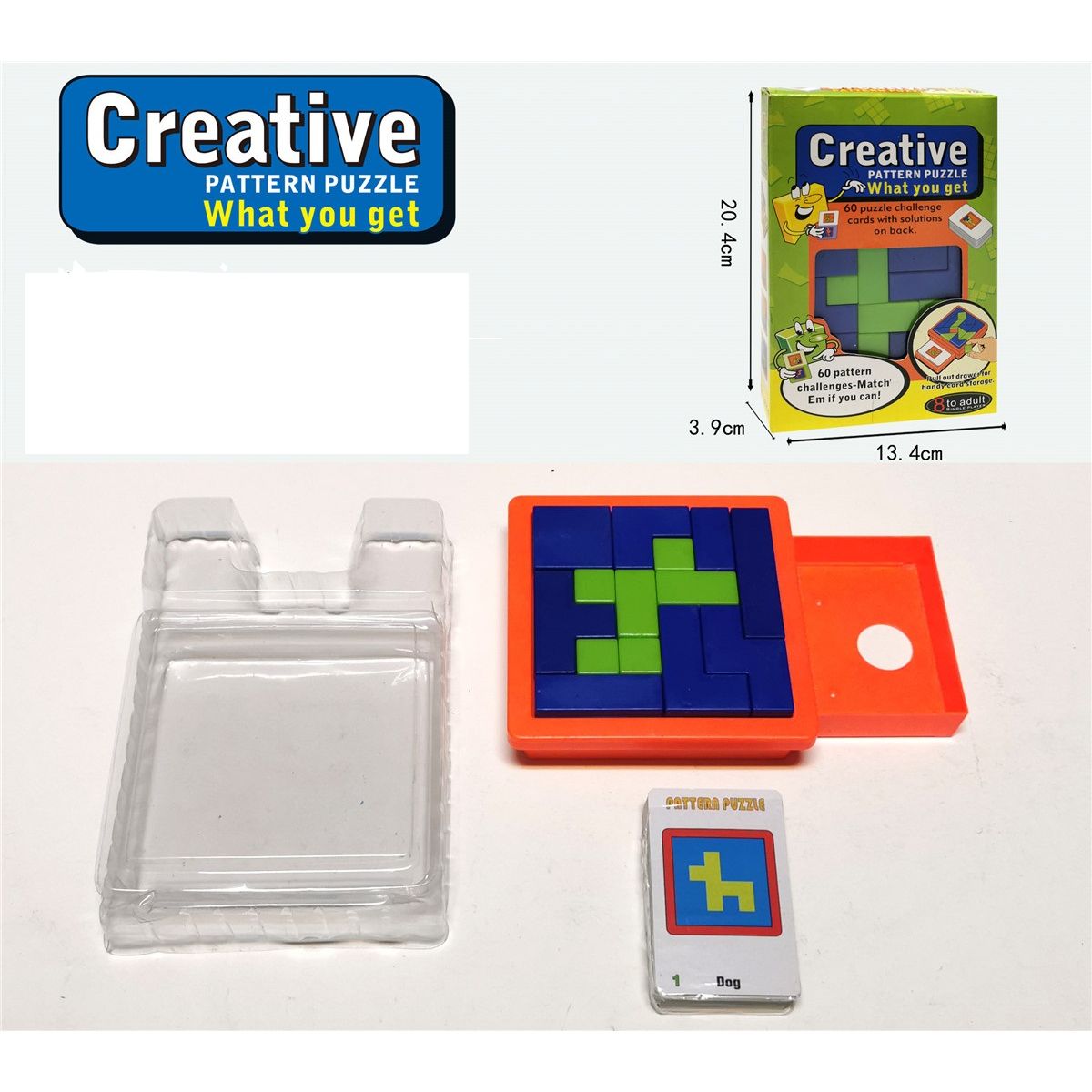 Puzzle Pattern Challenge Creative Pattern Puzzle | 60 Pattern Challenge For Kids – The Toy Factory