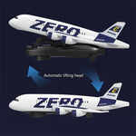 Zero Aircraft Take-Off Toy Plane with Vibrant Colourful LED Lightning Effects
