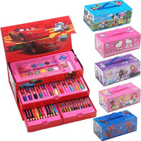 Ultimate 54-Piece Kids Art Studio Box – All-in-One Drawing, Painting & Craft Set for Little Artists