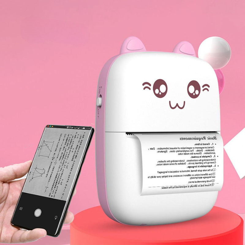 Portable Thermal Mini Photo Printer | Mini Handy Printer – The Toy Factory