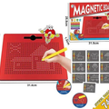 Magnetic Board Magpad | Magnetic Drawing Balls & Pen | Pixel Art Fun