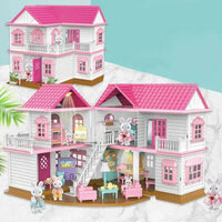 Luxury Villa Doll House | Sender Family DIY Playset